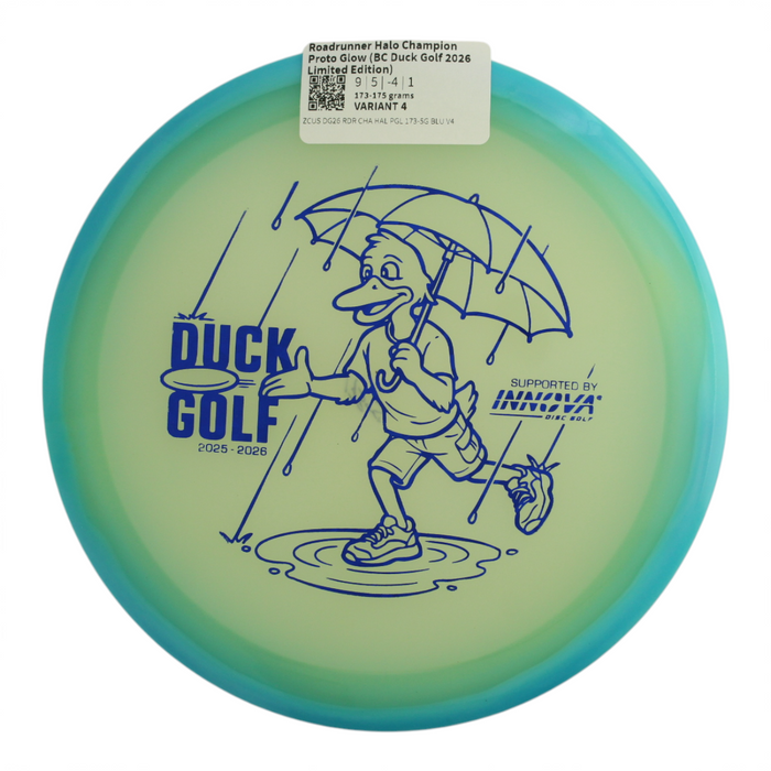Roadrunner Halo Champion Proto Glow (BC Duck Golf 2026 Limited Edition)