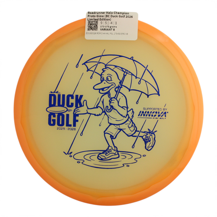 Roadrunner Halo Champion Proto Glow (BC Duck Golf 2026 Limited Edition)