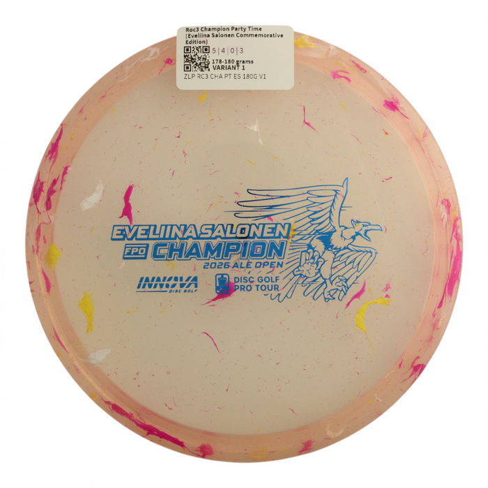 Roc3 Champion Party Time (Eveliina Salonen Commemorative Edition)