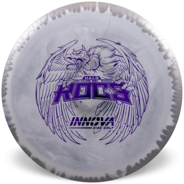 NNOVA DISC GOLF CANADA HALO	Roc3
Midrange	Firm grip	great durability	Stable flight path		Resistant to scratches	Ideal for advanced players overstable  moderate glide
forehand shots