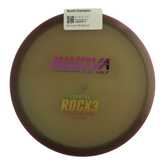 NNOVA DISC GOLF CANADA star RocX3
Midrange	Firm grip	great durability	Stable flight path		Resistant to scratches	Ideal for advanced players overstable  moderate glide
forehand shots no turn
