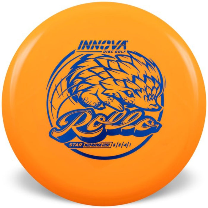 Innova Disc Golf Canada  Champion  Rollo Superior grip	Good durability	Consistent flight path	Suitable for all skill levels	Good for distance and control	Versatile for different shots understable great for roller shots good glide