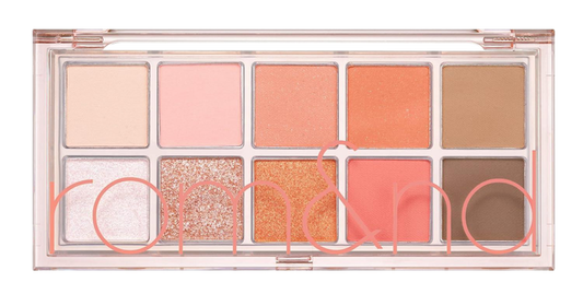 [ROMAND] Better Than Palette 6g # Energetic bright 08 Peach Dahlia Garden-Luxiface.com