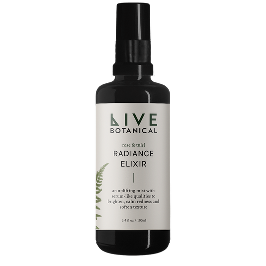 rose + tulsi radiance elixir