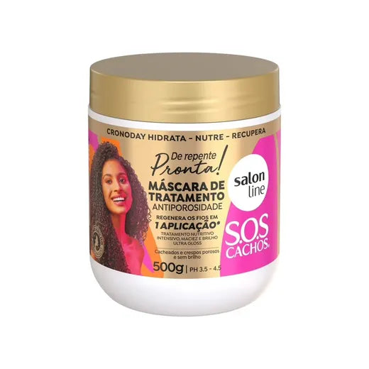 Salon Line SOS Cachos De Repente Pronta Curls Treatment Mask 500ml