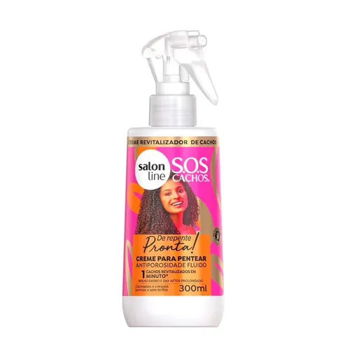 Salon Line SOS Cachos De Repente Pronta Leave-in Spray 300ml