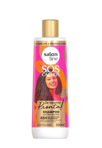 Salon Line SOS Cachos De Repente Pronta Shampoo 500ml