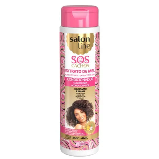 Salon Line S.O.S Cachos Honey Extract Conditioner 300ml