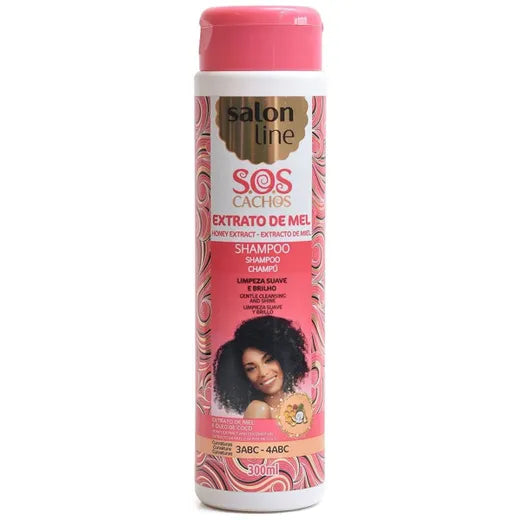 Salon Line S.O.S Cachos Honey Extract Shampoo 300ml
