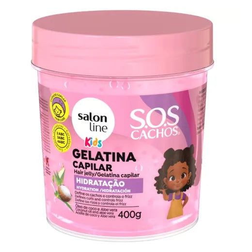 Salon Line SOS Cachos Kids Curl Hydration Gel 400g