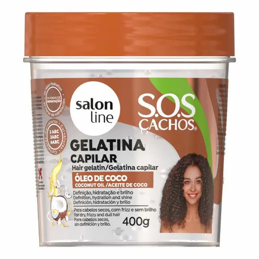 Salon Line SOS Curls Coconut Gel 400g