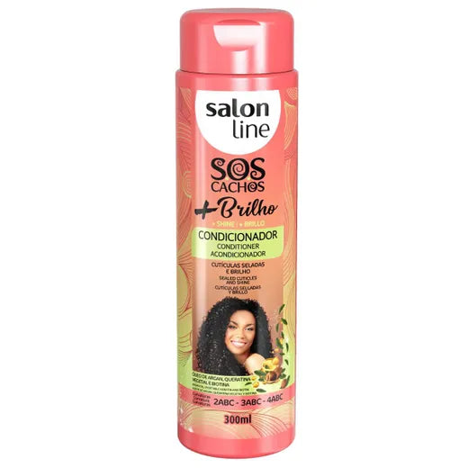 Salon Line SOS Curls + Shine Conditioner 300ml