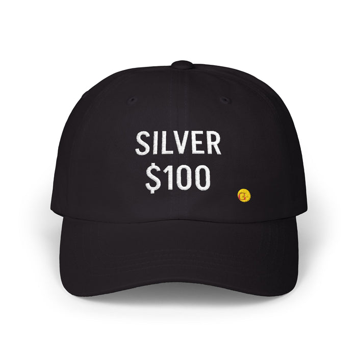 Silver $100 Cap