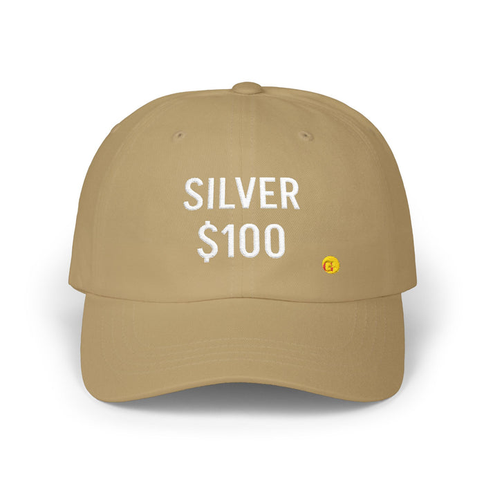 Silver $100 Cap