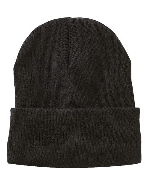 Sportsman SP12JL - 12" Jersey Lined Cuffed Beanie