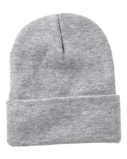 Sportsman SP12JL - 12" Jersey Lined Cuffed Beanie
