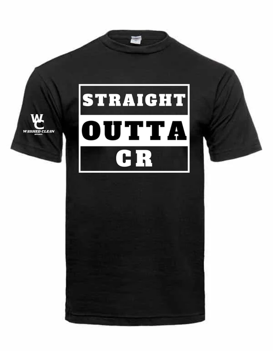 -Straight Outta CR - Short sleeve T-shirt