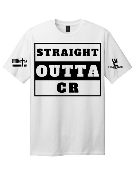 - Straight outta CR - Short sleeve T-shirt
