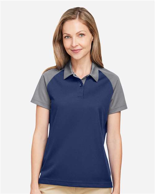 Team 365 TT21CW - Women's Command Snag-Protection Colorblock Polo