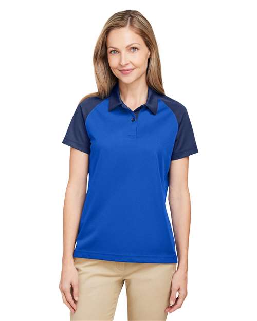 Team 365 TT21CW - Women's Command Snag-Protection Colorblock Polo