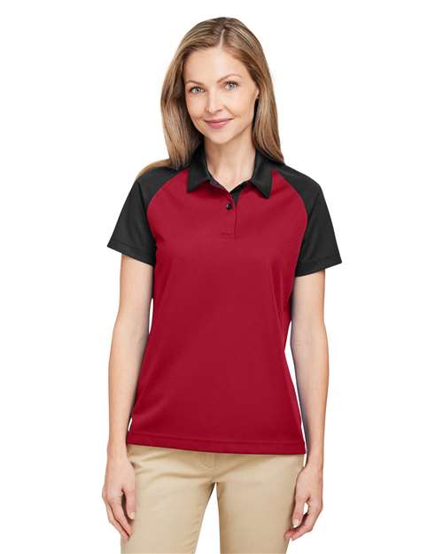 Team 365 TT21CW - Women's Command Snag-Protection Colorblock Polo