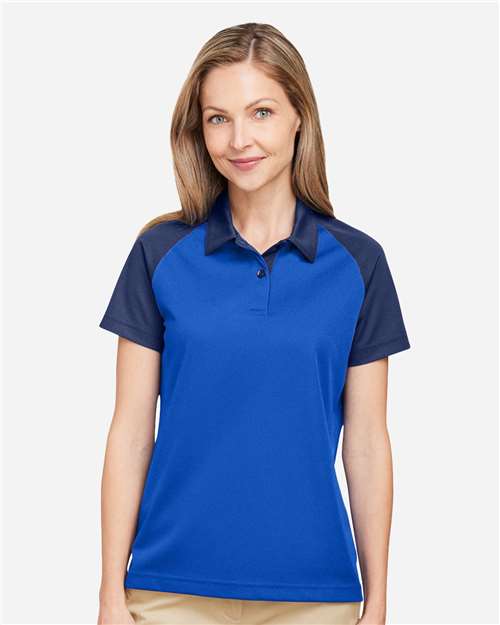 Team 365 TT21CW - Women's Command Snag-Protection Colorblock Polo