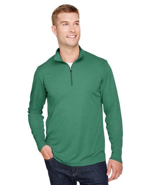 Team 365 TT31H - Men's Zone Sonic Heather Performance Quarter-Zip Pullover