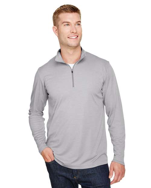 Team 365 TT31H - Men's Zone Sonic Heather Performance Quarter-Zip Pullover