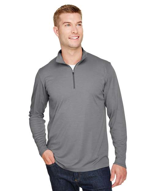 Team 365 TT31H - Men's Zone Sonic Heather Performance Quarter-Zip Pullover