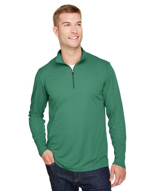 Team 365 TT31H - Men's Zone Sonic Heather Performance Quarter-Zip Pullover
