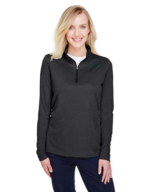 Team 365 TT31HW - Women's Zone Sonic Heather Performance Quarter-Zip Pullover
