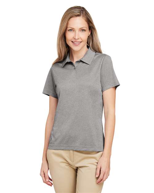 Team 365 TT51HW - Women's Zone Sonic Heather Performance Polo