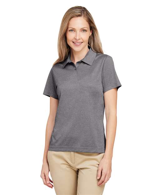 Team 365 TT51HW - Women's Zone Sonic Heather Performance Polo