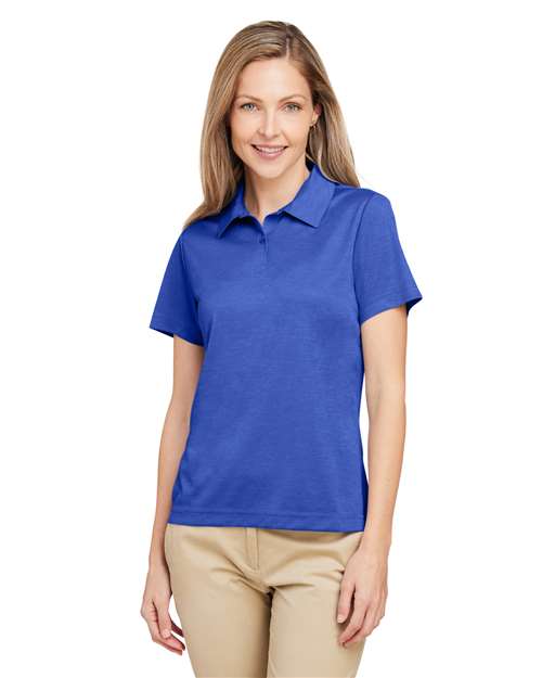 Team 365 TT51HW - Women's Zone Sonic Heather Performance Polo
