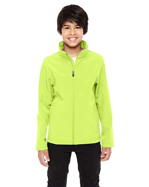 Team 365 TT80Y - Youth Leader Soft Shell Jacket