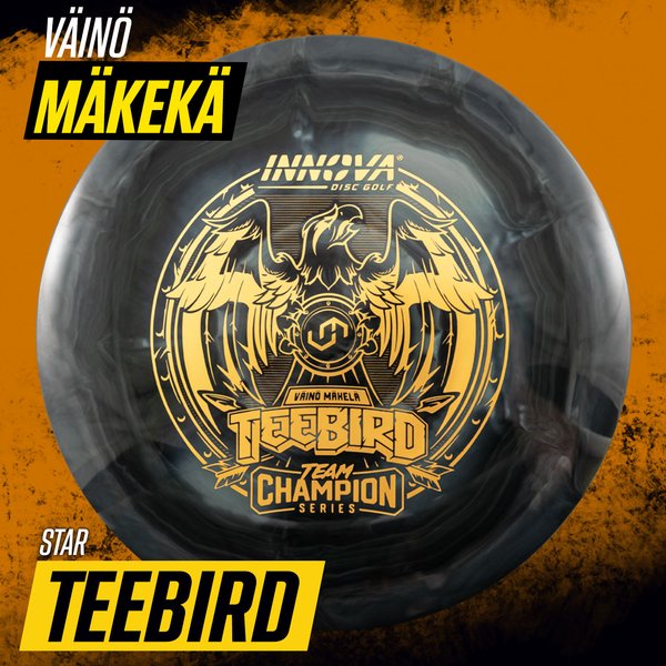 Teebird Star (Väinö Mäkelä 2025 Tour Series) Teebird	Star	Fairway Driver	Flexible	Premium Opaque	Weather Resistant	High Speed	Good Glide	Good for Windy Conditions