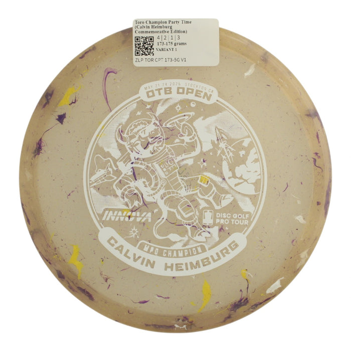 Toro Champion Party Time (Calvin Heimburg Commemorative Edition)