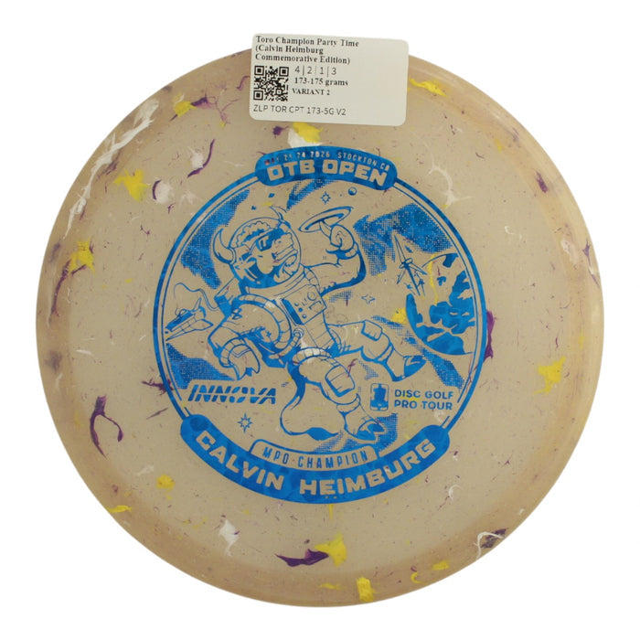 Toro Champion Party Time (Calvin Heimburg Commemorative Edition)