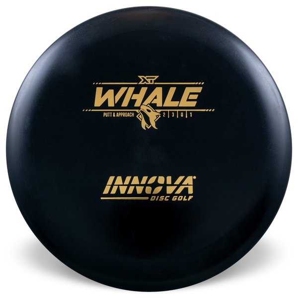 Innova Disc Golf Canada Limited Production XT Whale Putter	Opaque Premium	Reliable Fade	Comfortable Feel	Beginner Friendly	Moderate Flexibility Durable strong grip