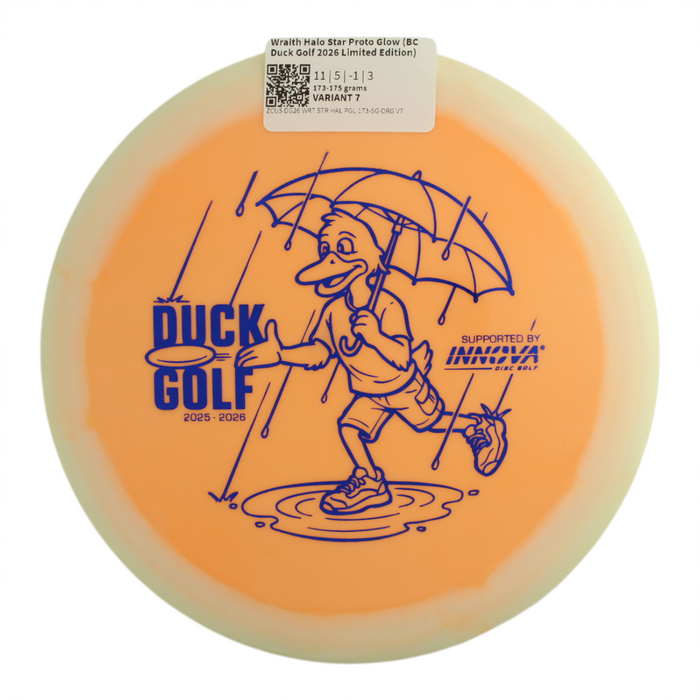 Wraith Halo Star Proto Glow (BC Duck Golf 2026 Limited Edition)