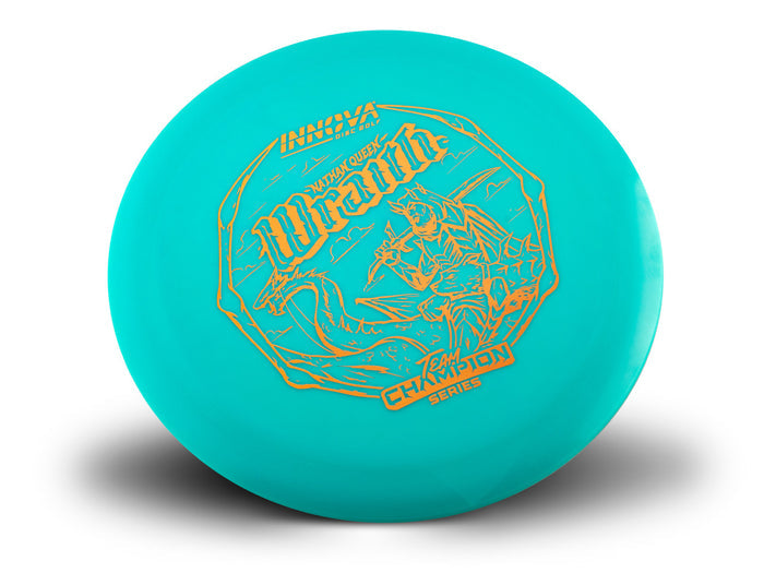 Innova Disc Golf Canada Champion Wraith Distance Driver Distance Driver	Overstable	Cold Reliable	Experienced Players	Headwind Use	Highly Flexible	Weather Consistent high glide forehand friendly Premium feel
