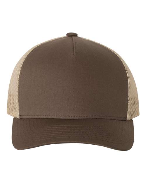 YP Classics 6506 - Five-Panel Retro Trucker Cap